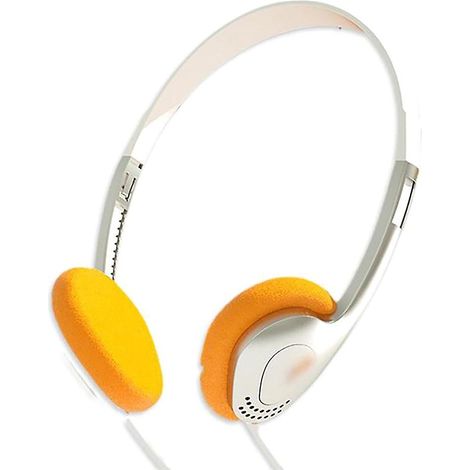 Casque audio vintage pour jeux vidéo, oreillettes supra-auriculaires compatibles avec prise jack 3,5 mm. (1/5)