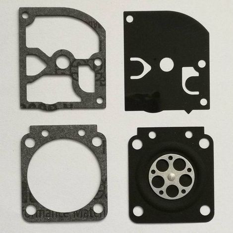 Kit de réparation de carburateur ZAMA GND-28, comprenant un diaphragme, un joint et un pointeau, pour la réparation des carburateurs.