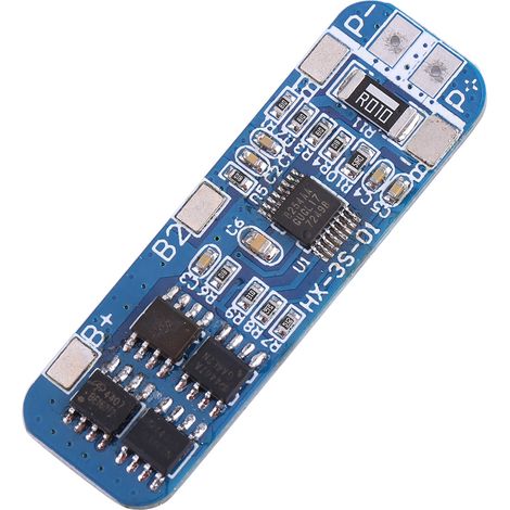 Panneau de protection BMS PCB pour cellules de batterie Li-ion Lithium 18650 série 3 11,1 V 12 V 12,6 V (1)