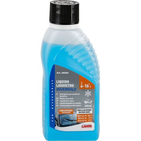 Liquido lavavetro invernale (-16°C) - 250 ml