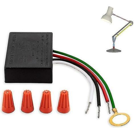 Sensore di controllo tattile, interruttore a 3 vie, per lampadina a controllo tattile, componenti per lampada da scrivania (1/5)