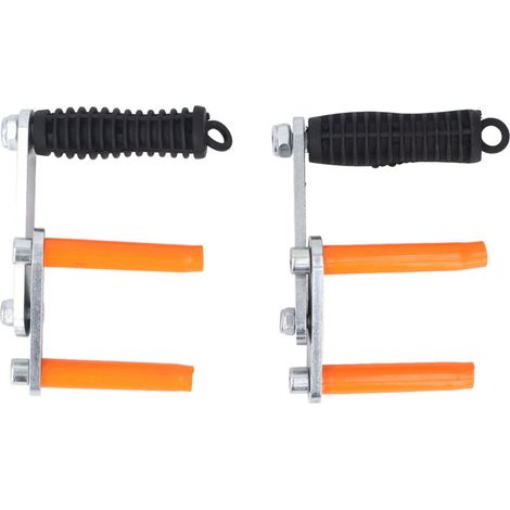 Support de serrage portable pour panneaux, outil de levage et de manutention pour cloisons sèches, panneaux de verre, contreplaqué, 2 pièces (1/5)