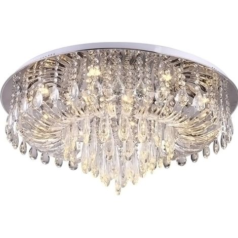 Ceiling Lamp Chandelier TOOLIGHT APP781-9C Cristal Round 9-light points G9 50x50Cm (1/5)
