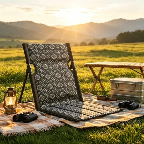 Estas sillas de playa vintage de estilo bohemio son perfectas para acampar, jardines, terrazas, céspedes y zonas de piscina. (1/5)