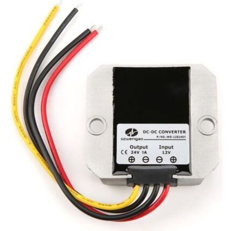 12V auf 24V Aufwärtswandler, Gleichspannungsregler, 1A 24W Netzteil