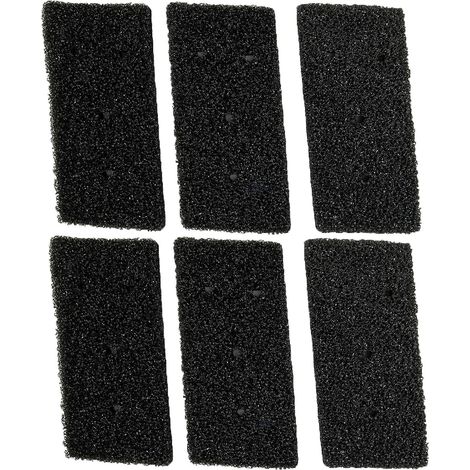 Lot de 6 filtres pour sèche-linge Bauknecht Privileg Whirlpool HX 481010716911 à pompe à chaleur (filtres fins et grossiers) (1/5)