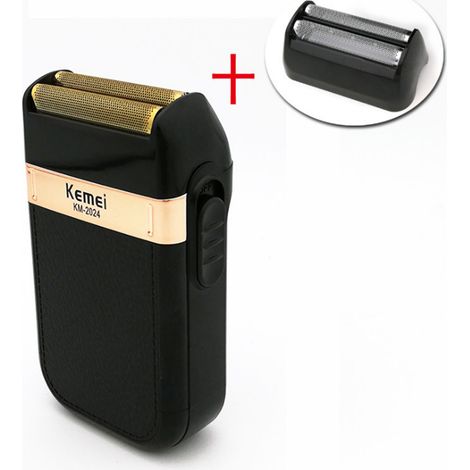 Rasoir électrique pour homme, tondeuse rechargeable, portable, Kemei KM-2024 (États-Unis) (1/3)