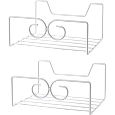 2-teiliges Handtaschen-Organizer-Wandregal, Hängeregal, Handtaschen-Aufbewahrungsständer, schwebende Wandmontage