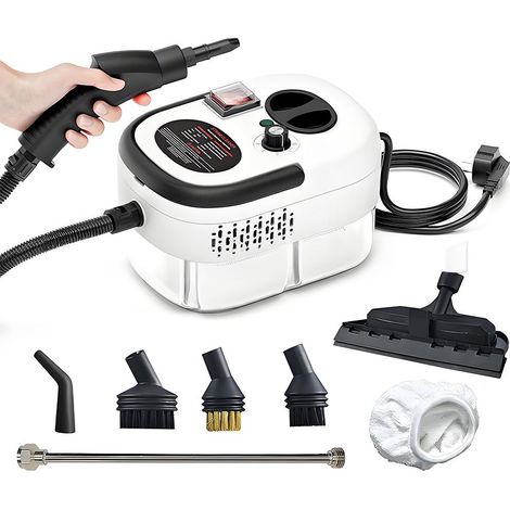 Nettoyeur vapeur portable - Nettoyeur vapeur haute pression robuste et multifonctions, idéal pour la cuisine, le canapé, la machine à laver, nettoyeur vapeur compact (usage domestique/voyage) (1/5)