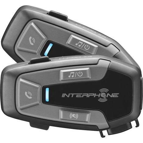 Interphone moto INTERPHONE U-COM 6R 2 casques (1/5)