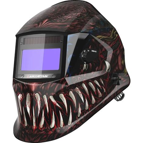 Casco per saldatura, auto-oscurante, tecnologia a colori reali, D (1/2)