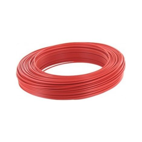 Câble souple H07V-K 4mm² rouge au mètre – Multibrins 100% cuivre OFC – Pour circuit électrique basse tension 12/24/48V – Antarion