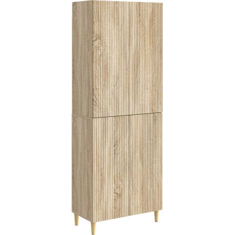 Ensemble de Meubles 2 pcs 66 x 34,5 x 90 cm Bois d'ingénierie vidaXL (1/5)
