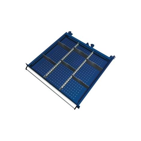 Lutz Blades BETRIEBSEINRICHTUNGEN Schubladenunterteilungsmaterial Fronthöhe 100-125 mm - SEA-B02-068-SRR (1/2)