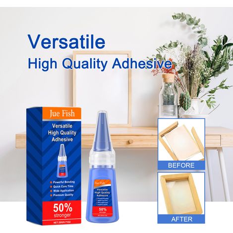 Colle multifonctionnelle et polyvalente pour céramique, bois et cuir - durable et longue durée - 20 g -- BIEMMEDUE (1/5)