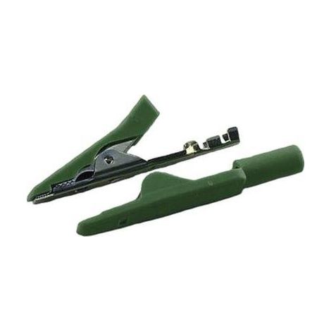 SKS HIRSCHMANN MINIATUR-ABGREIFKLEMME VERDE KLEMMBEREICH MAX.: 4MM LÄNGE: 41.5MM MA 1 1ST.