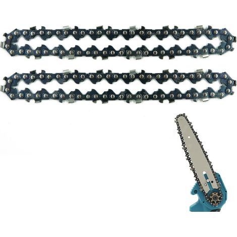 Saw Chains 6", 1/4 Pitch, Chain Gauge 0.043/1.1mm, 37DL Drive Links, for 6" Mini Hand Saw (1/4)