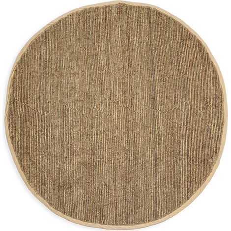 Alfombra 250X250 Yute/Algodon Natural (1/2)