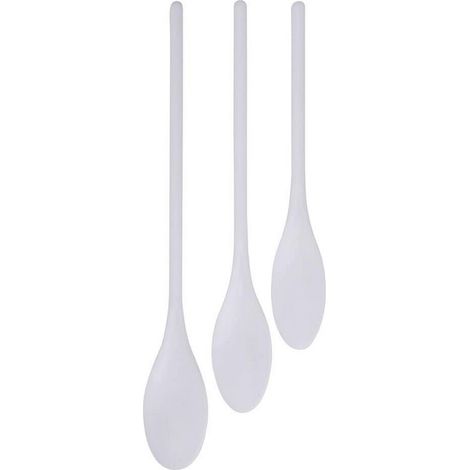 Set 3 cucharas de plastico de 3 tamaños diferentes (1/2)