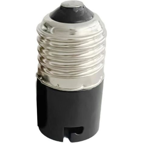 Adaptateur E27 Vers B22 - Convertisseur Douille Lampe À Vis Pour Luminaires Baïonnette - Usage Domestique Et Bureau - 1 Pièce (1/5)