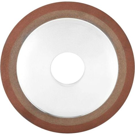 Trywise Meule Diamantée en Résine 125mm OD, 32mm ID, Meule Diamant d'Affûtage de Meule Abrasive, pour Meulage, Polissage de Acier Dur, Pierre (1/4)