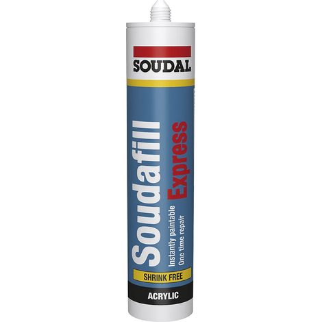 Soudal Fugen- und Flächenfüller Soudafill Express weiß 310 ml - Acrylatbasis (1/2)