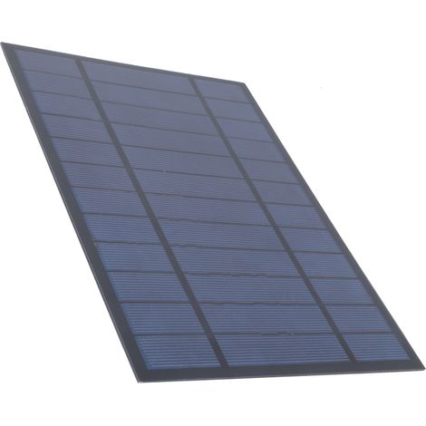 Panneau de module solaire époxy en polysilicium DC 6 V 6 W, fournitures d'outillage, 170 x 230 mm (1/5)