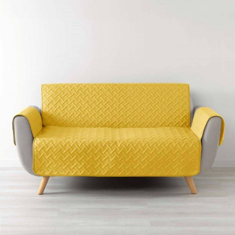 Sofaschoner WELL, gesteppt, Mikrofaser, 279 x 179 cm