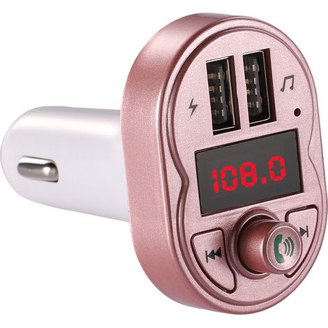 Bluetooth-MP3-Player fürs Auto, MP3-Player mit Karteneinschub, A3 Bluetooth-MP3-Empfänger fürs Auto – Bildfarbe (1/3)