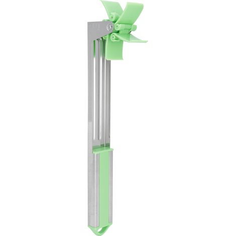 Coupe-pastèque en acier inoxydable, couteau à fruits, ustensile de cuisine vert (1/5)