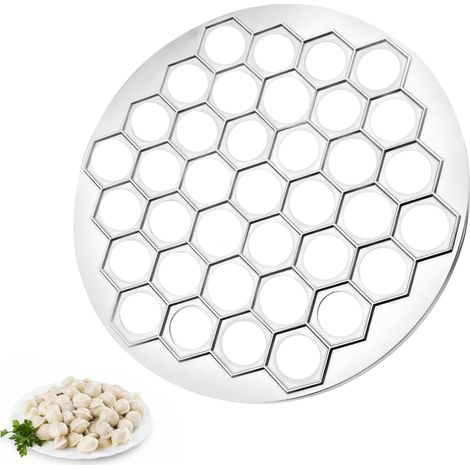 Moule À Boulettes - 37 Trous - Alliage D'aluminium - Presse À Pâtes - Cuisine Maison - 25x25 Cm (1/5)