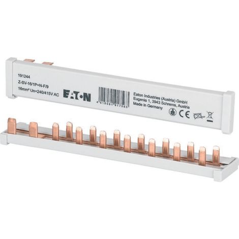 Barrette de pontage horizontale Z-SV-16/1P+N-F/9 (Y7-191244)