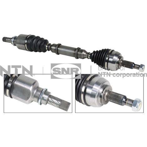 Kits de transmission - DK55.225 - SNR - Compatible avec véhicule Renault