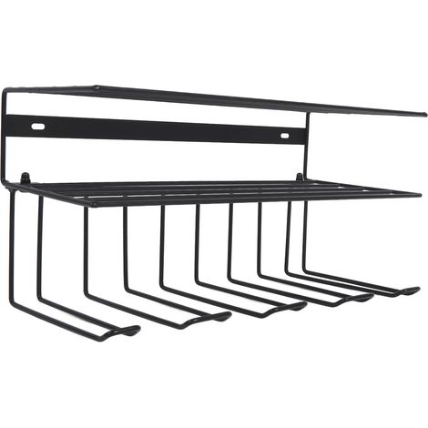 Organisateur d'outils électriques mural en fer, support pour perceuse électrique, installation facile, rangement pour outils électriques dans les garages, maisons, ateliers et abris de jardin. (1/5)
