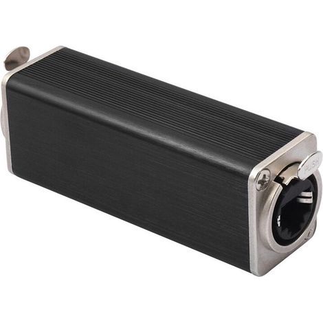 Adaptateur RJ45 Femelle Vers Femelle à Verrouillage par Rotation avec Verrouillage et Blindage, Prise Jack pour Haut-Parleur, pour Amplificateur et