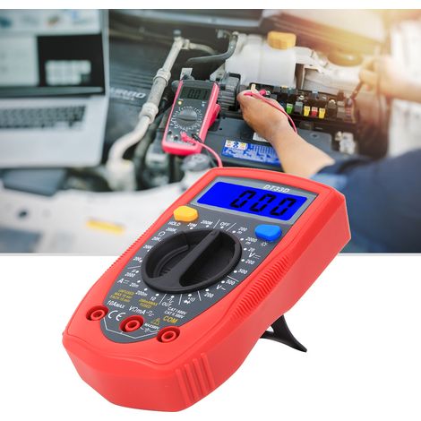 DT33D Mini-Digitalmultimeter, Voltmeter, tragbares Universalmessgerät, 130 x 73,5 x 35 mm (1/5)