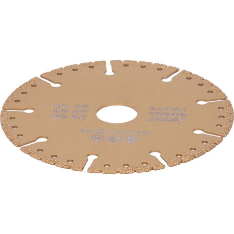 Multifunktions-Trennscheibe zum Hartlöten von Stahl und Metall, 125 x 22,23 mm (1/5)