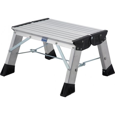 Krause Aluminium-Klapptritt MONTO Treppy Plusline 2,20 m Klappleiter (1/5)
