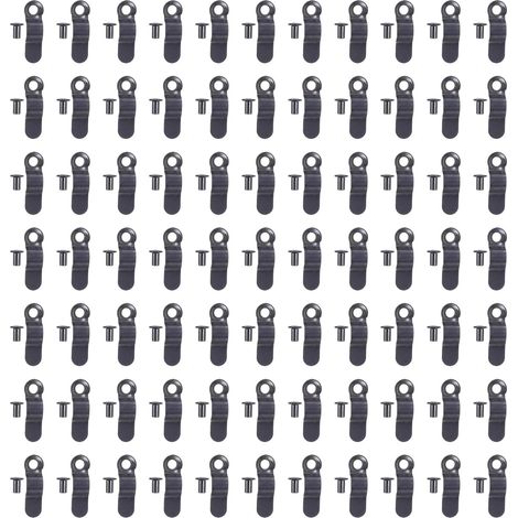 100 Pièces Boutons Tournants Arc pour Cadre Photo avec Vis Accessoires pour Accrocher Affiches Photos et Miroirs Fixation Pratique et Polyvalente (1/5)