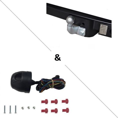 Attelage Fiat Ducato Plateau (02/95-05/06) Standard + faisceau universel 7 broches (1/2)
