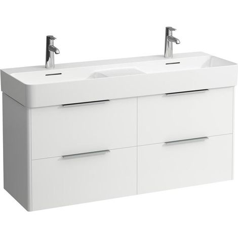 Waschtischunterbau VAL 520x1180x390mm verkehrsgrau (1/4)