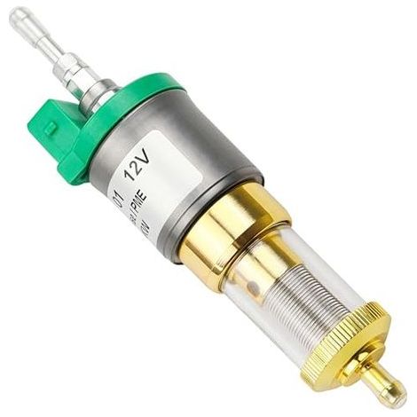 Pompe doseuse essence diesel 12 V pour chauffage auxiliaire, pompe diesel 12 V-22 ml 1 kW-5 kW, pompe de chauffage, double filtre - Alimentation en carburant efficace pour votre chauffage auxiliaire (1/5)