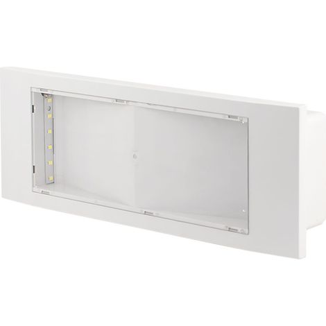 LAMPADA EMERGENZA DA PARETE 'SE' '300 SE' 2W / led - cm.29,3 x 10,2 x 5,5 - 130 lumen