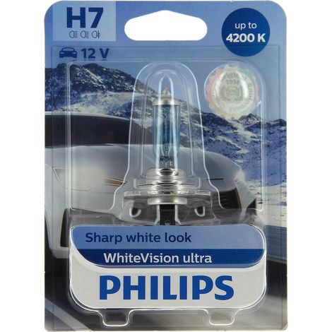 PHILIPS 1 H7 WhiteV ultra (1/7)