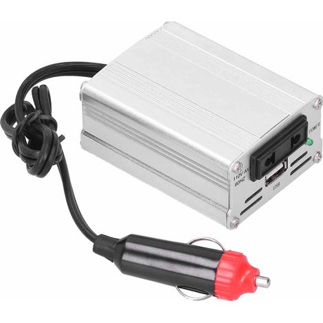 Convertisseur 12V 500W Onduleur Sécurisé pour Voiture Moto Maison Bateau Camping Extérieur (AC110V 60HZ) (1/5)