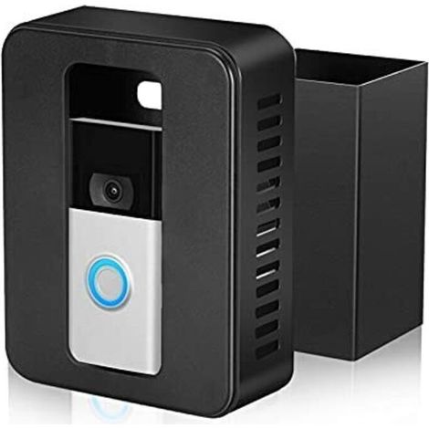 Video doorbell bracket for apartment doors, no drilling required, anti-theft device, apartment (1/4)