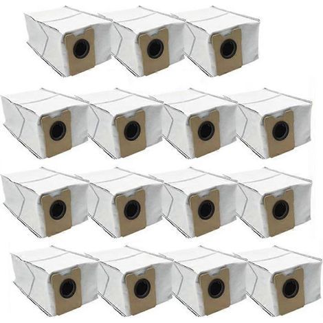 15PCS Dust Bags pour C10 Robot Aspirateur pièce détachée Non – Woven Sac à poussière Garbage Bag