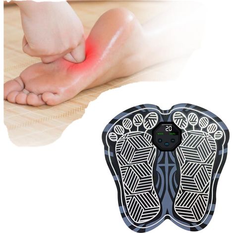 Filiyano-Appareil de massage des pieds EMS : 10 modes et 20 niveaux de vitesse (1/2)