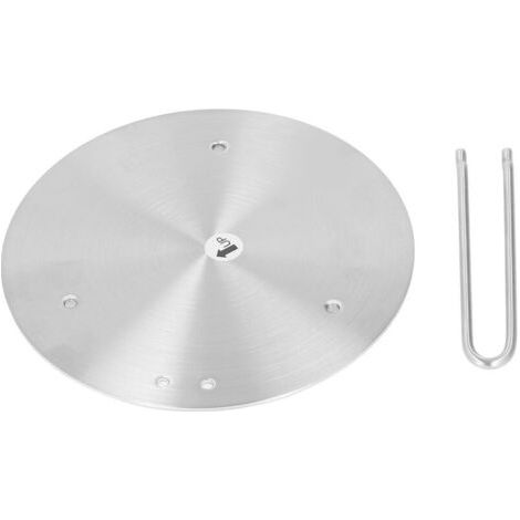 Plaque D'adaptation à Induction, avec Poignée Pliable en Acier Inoxydable, Plaques de Cuisson à Induction(22 cm) (1/4)