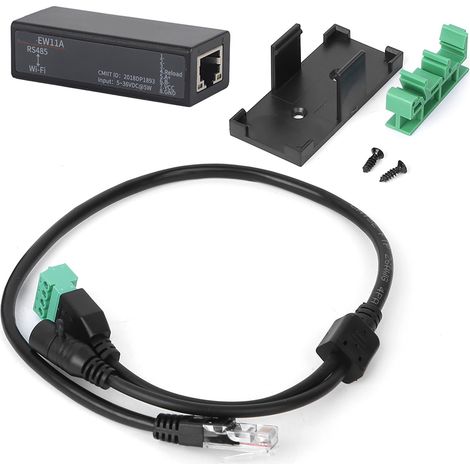 GARRYFIZH Module de communication sans fil avec antenne intégrée RS485 vers serveur série WIFI, interface RJ45 (1/5)